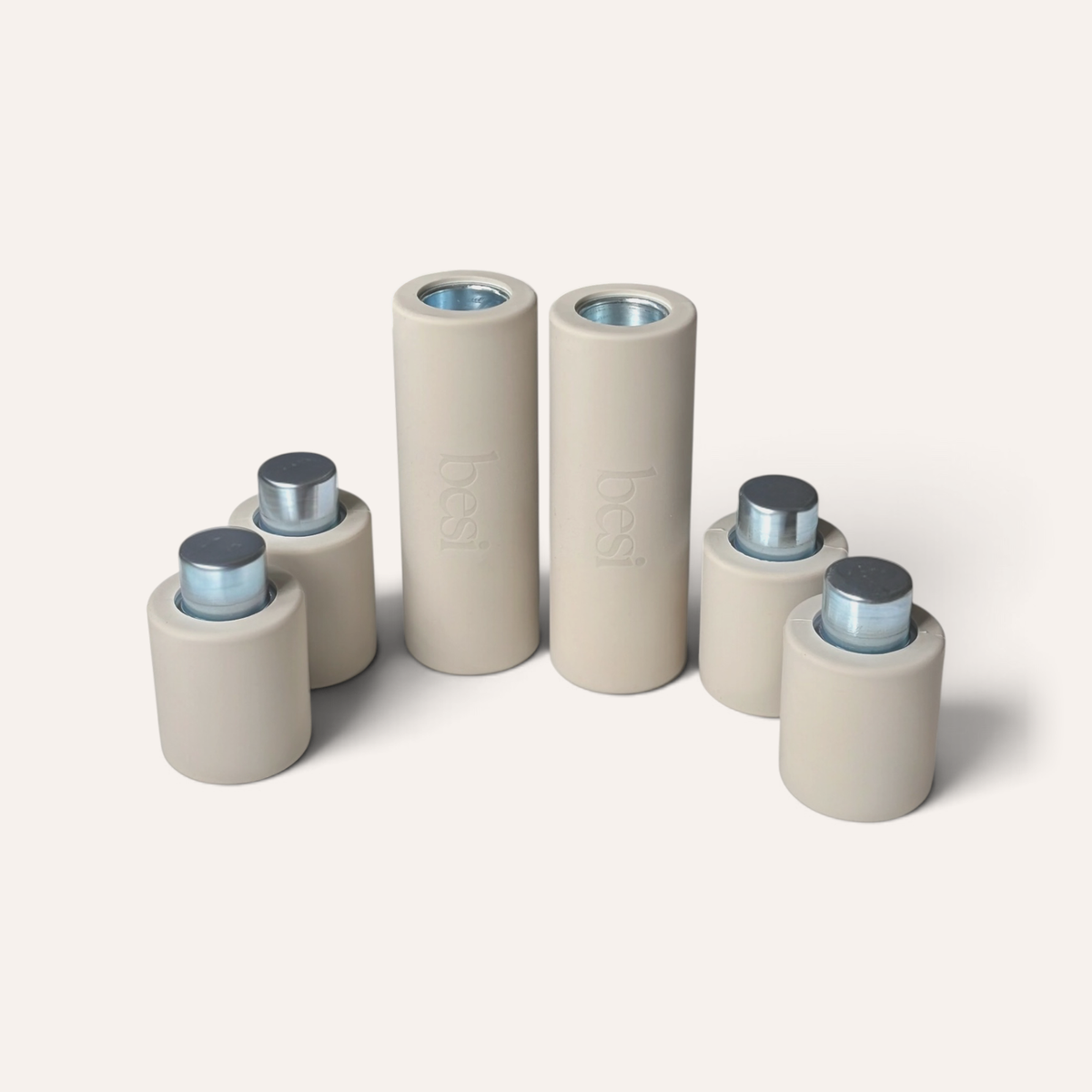 adjustable dumbbells 2kg - sand & stone
