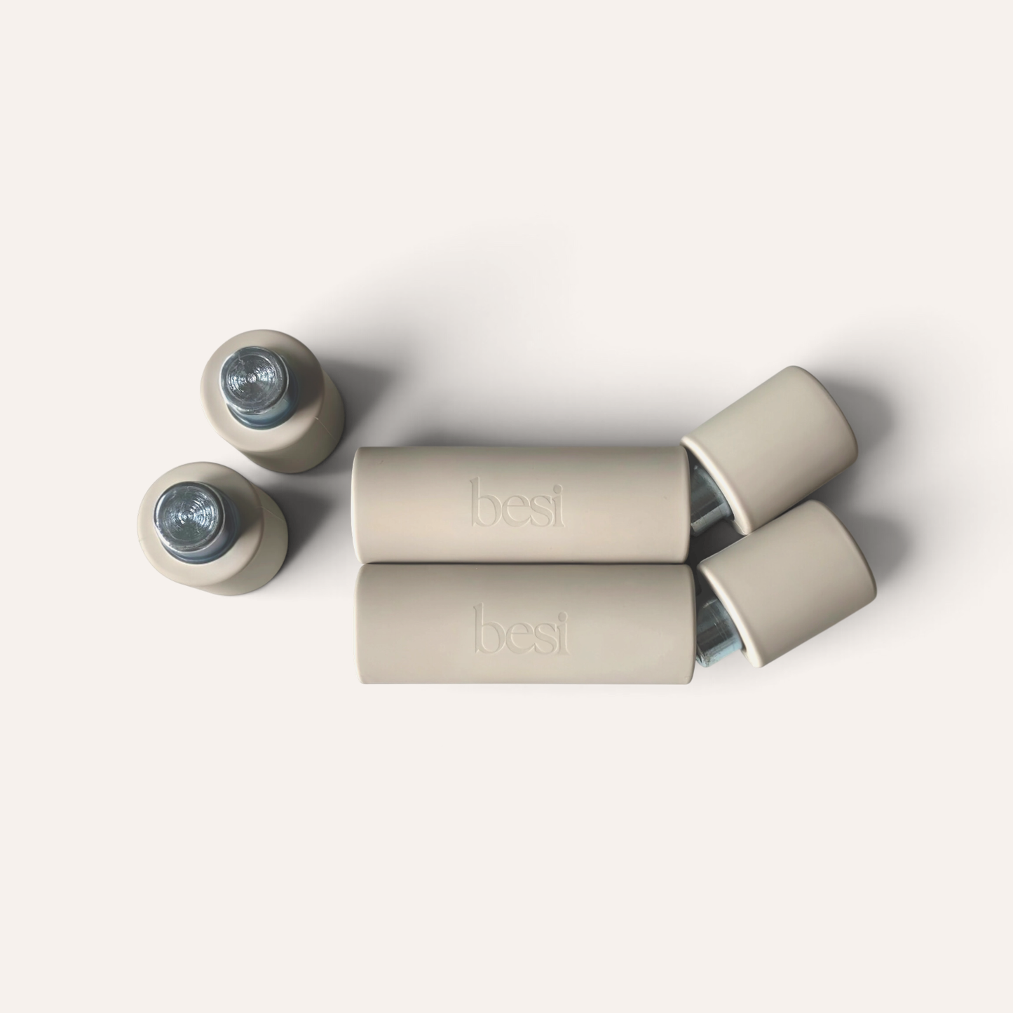 adjustable dumbbells 2kg - sand & stone