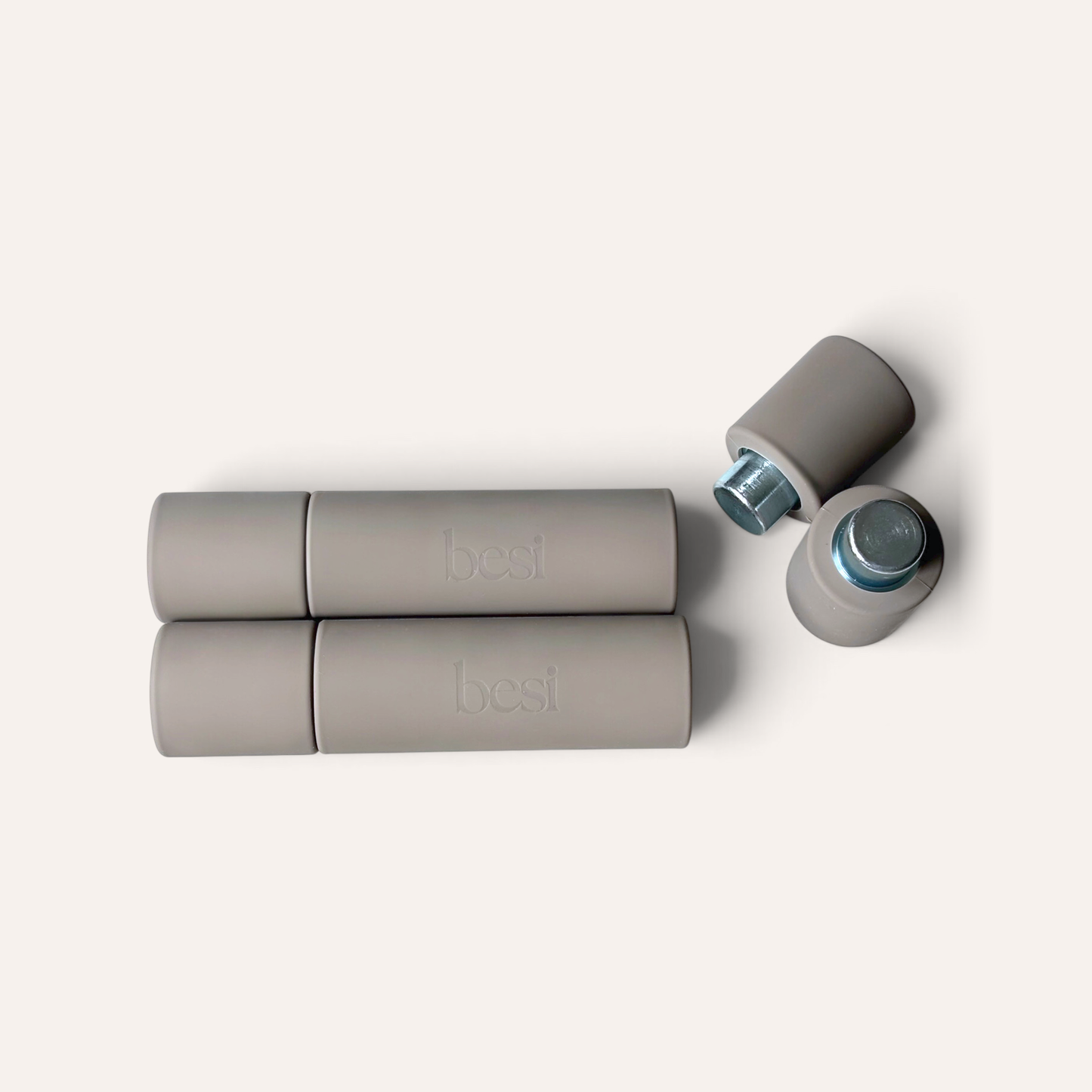 adjustable dumbbells 2kg - sand & stone